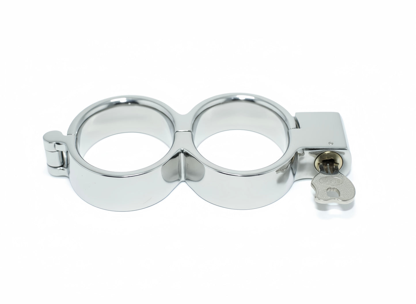 8-Style Handcuffs with Key by Perfectra Distribution - AISI 304 SURGICAL STEEL Restraints