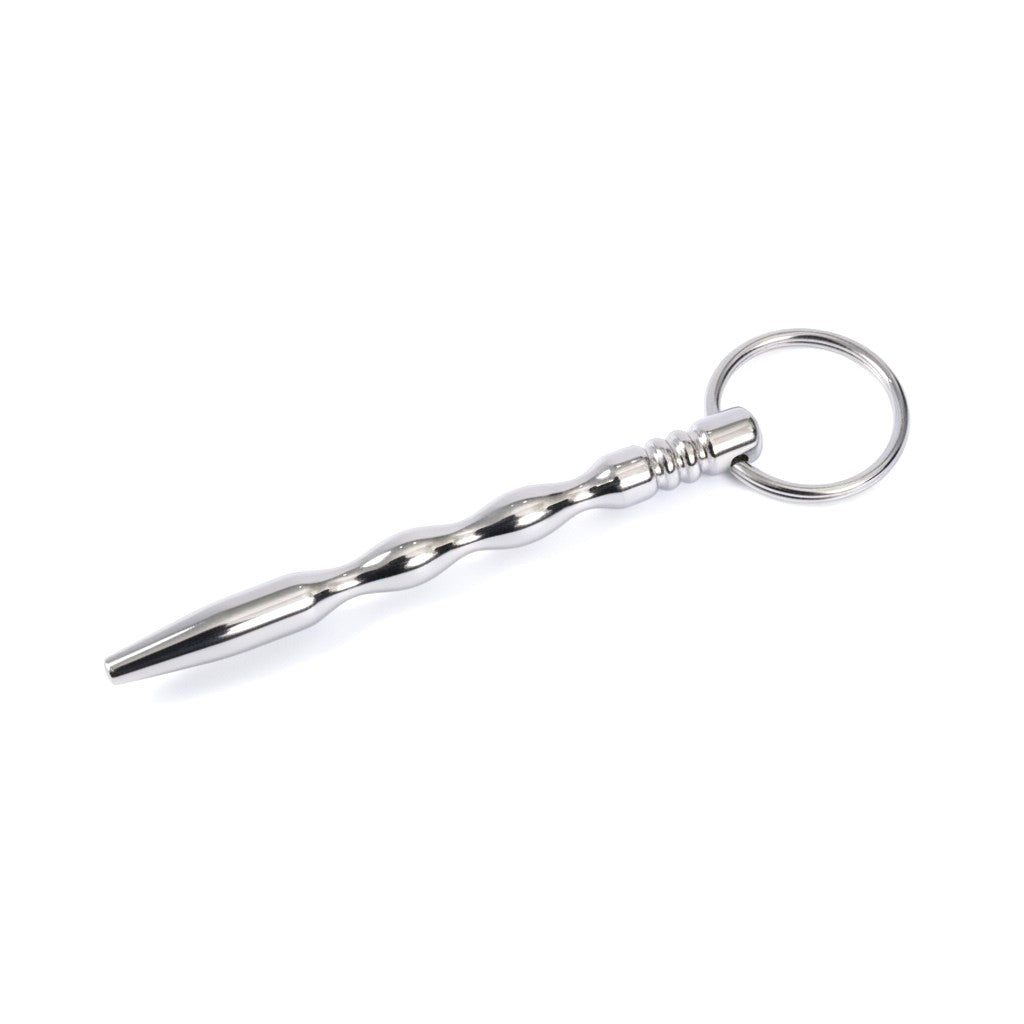 Easy Start Urethral Sound Penis Plug in Stainless Steel, featuring a tapered design for beginners.