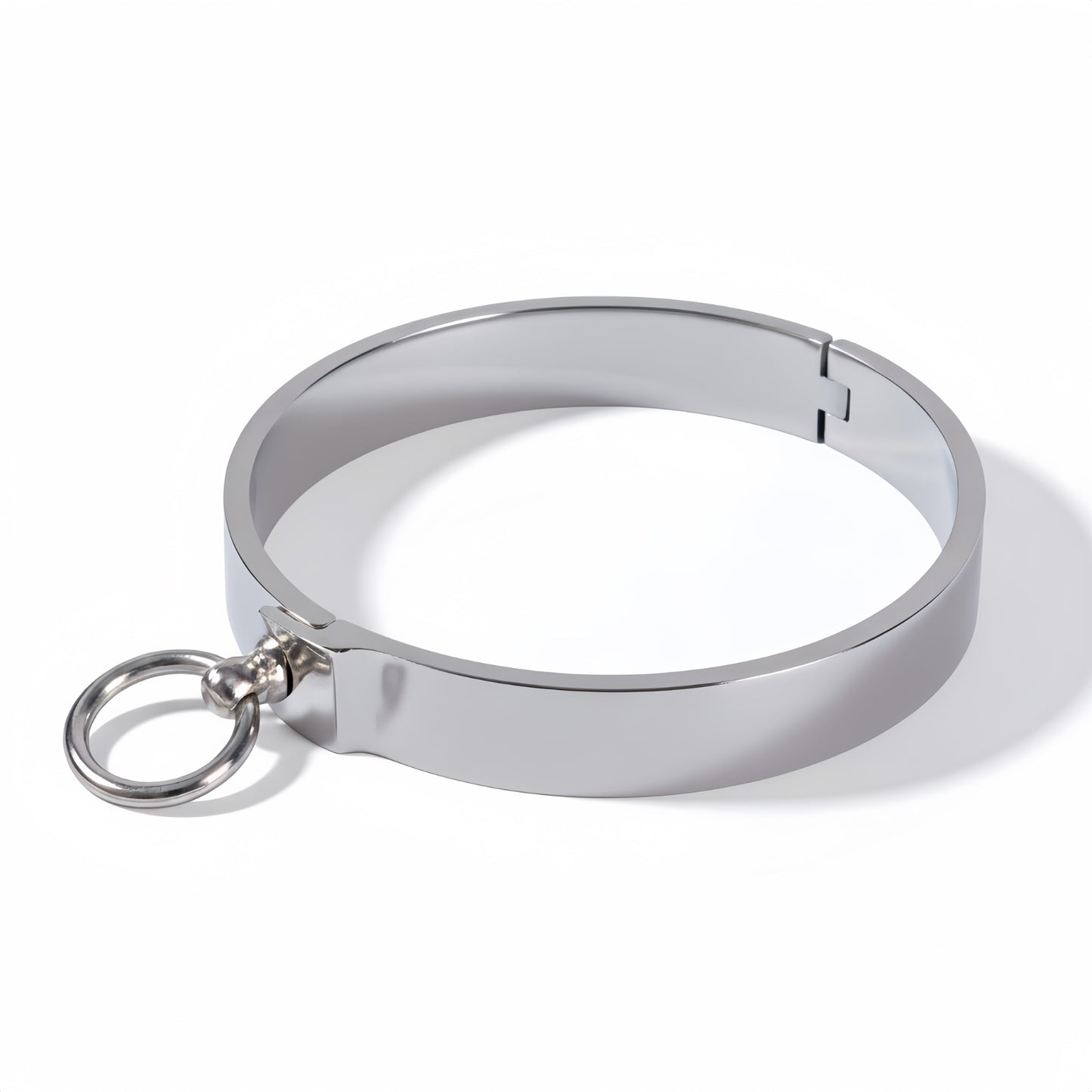 Flat Collar Lock with O-Ring BDSM accessory by Perfectra