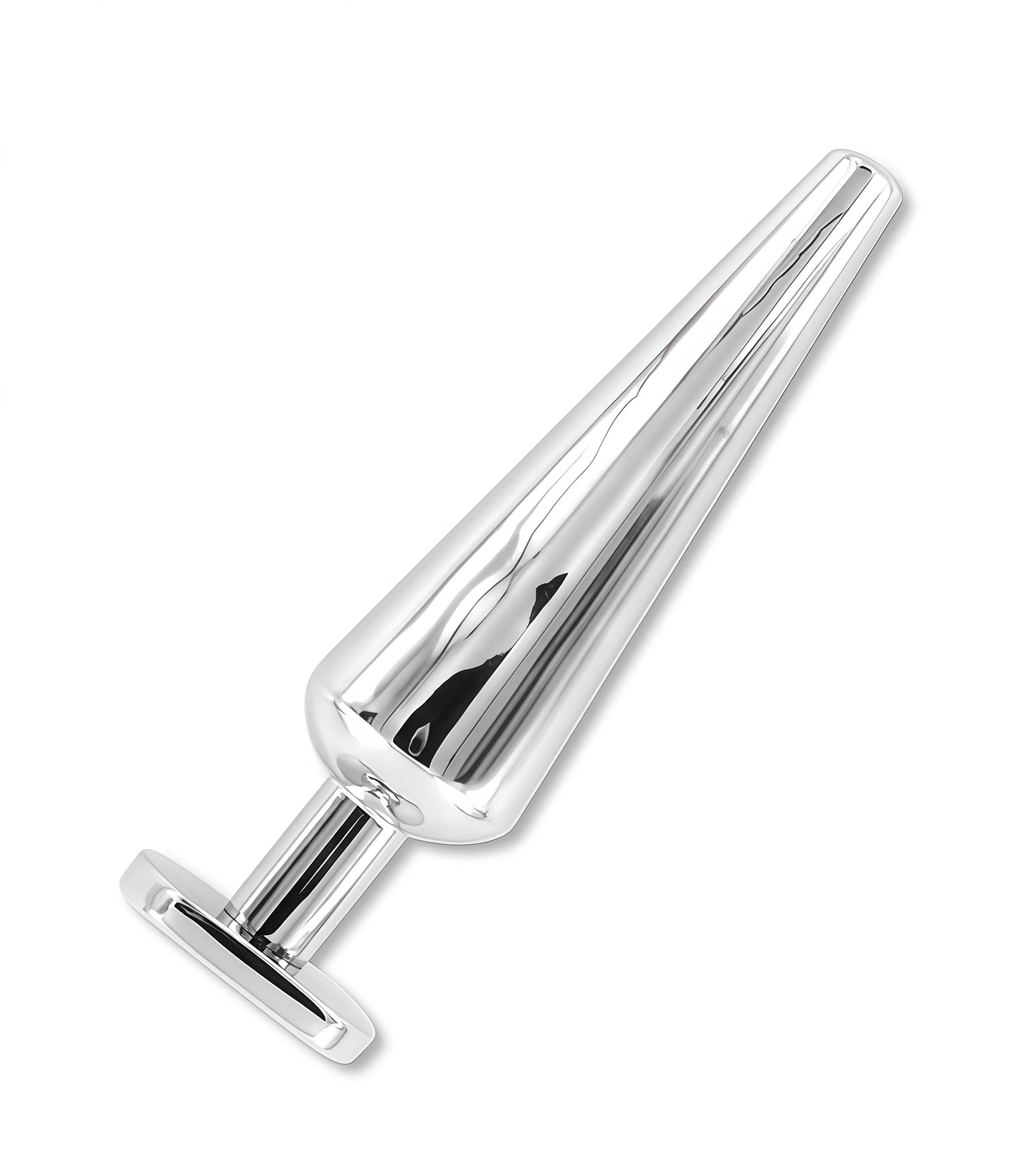 Heavy Steel Butt Plug made from AISI 304 SURGICAL STEEL with polished finish