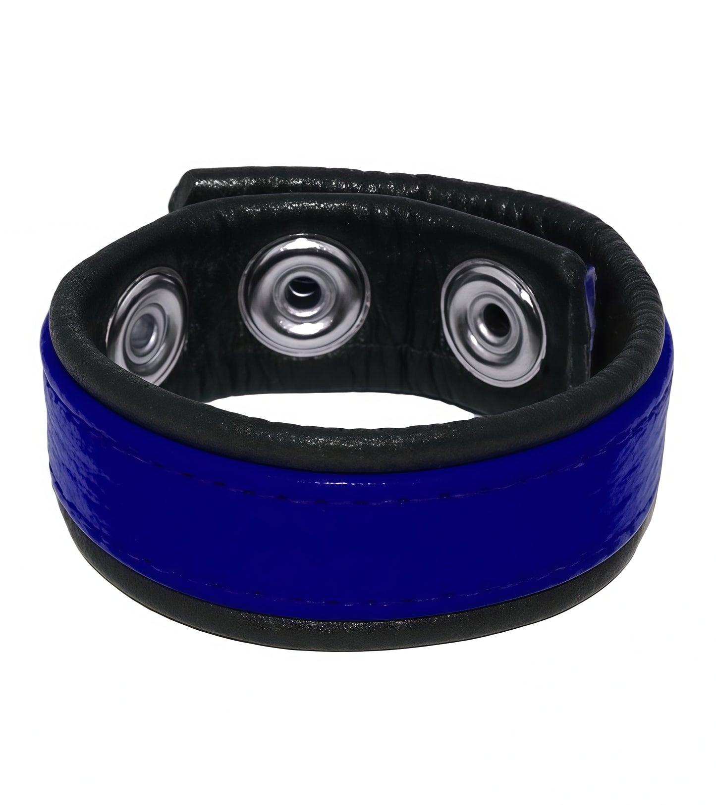 Rainbow Leather Cock Ring and Strap Pride Edition