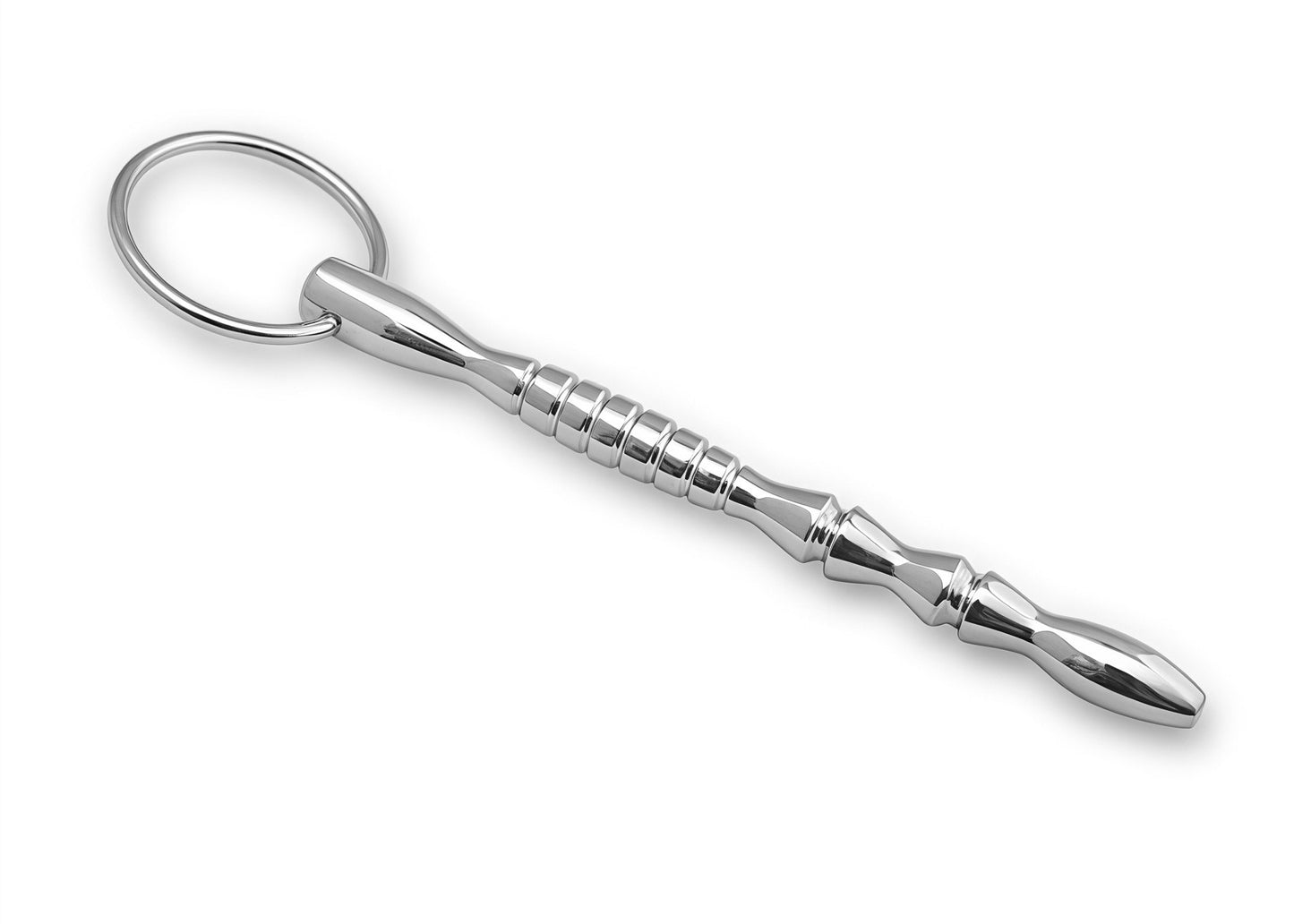 Ribbed Fair Plug – Balanced Texture & Stainless Steel Control