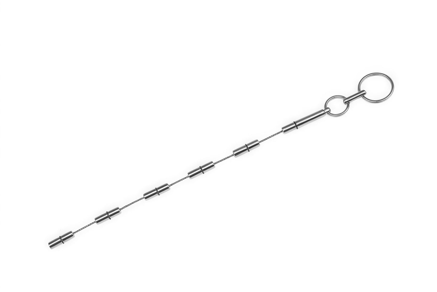 Ribbed Penis Beads – Structured Texture & Stainless Steel Precision