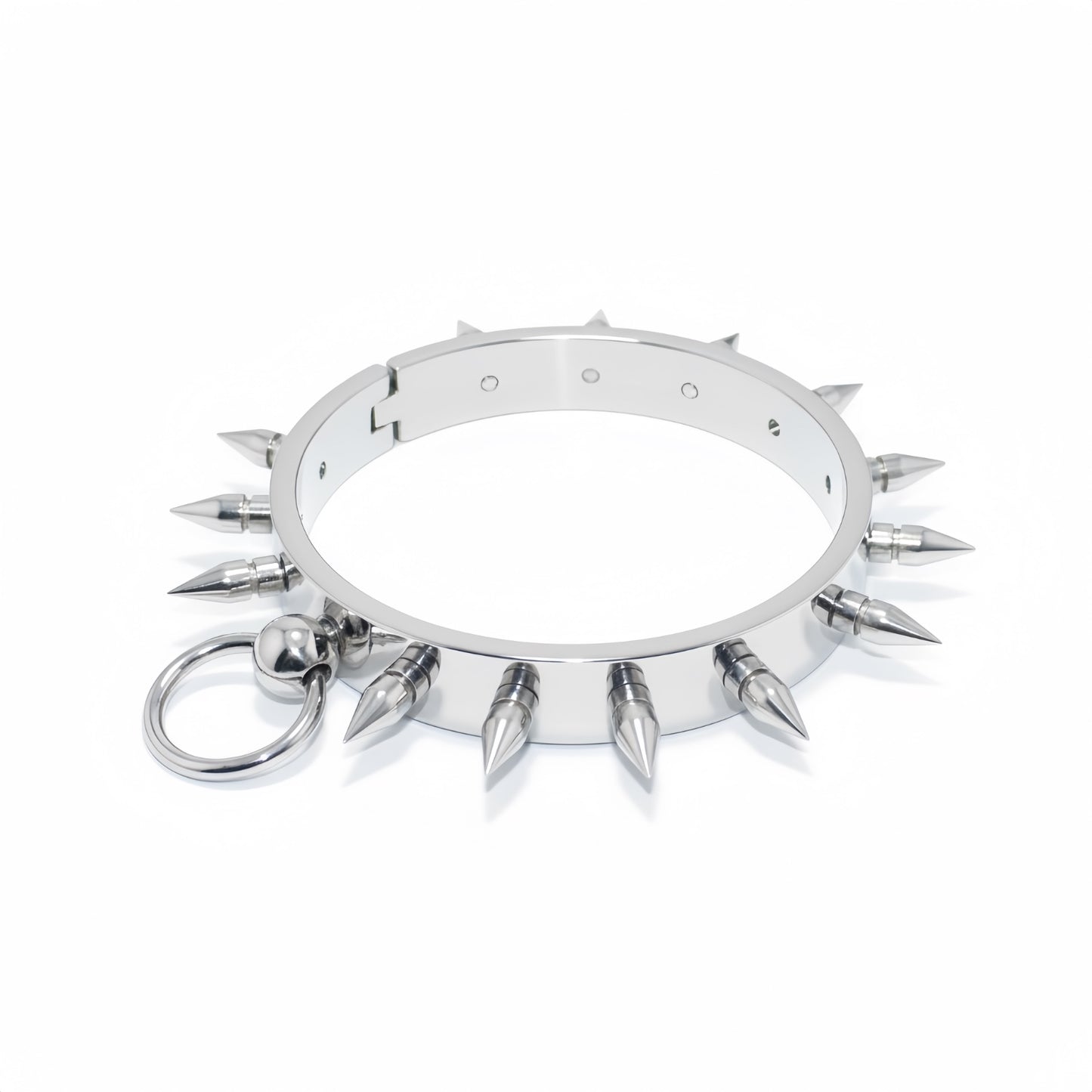 Steel Spiked Collar with O-Ring by Perfectra Distribution