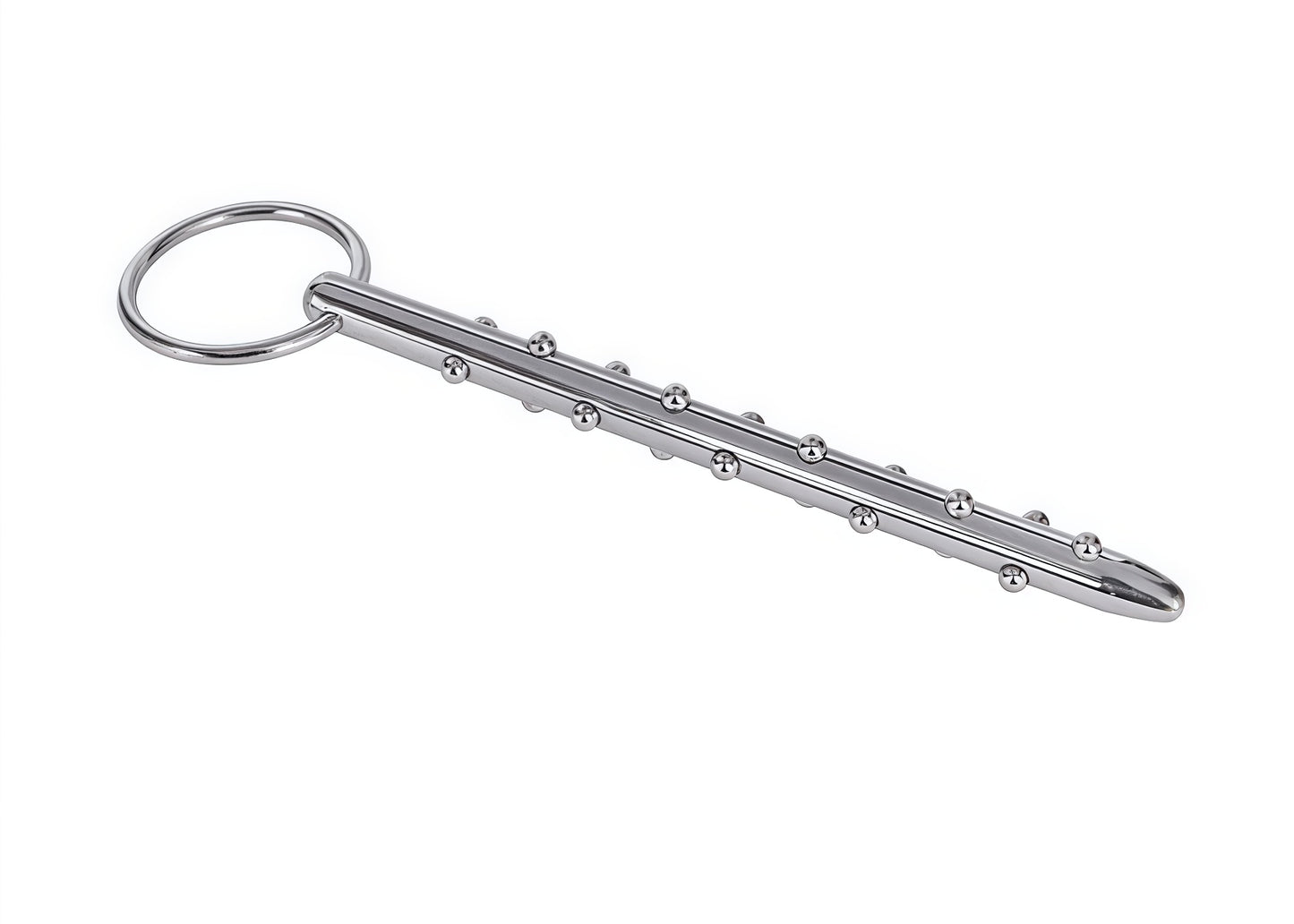 The Mace Penis Plug – Defined Texture & Stainless Steel Control