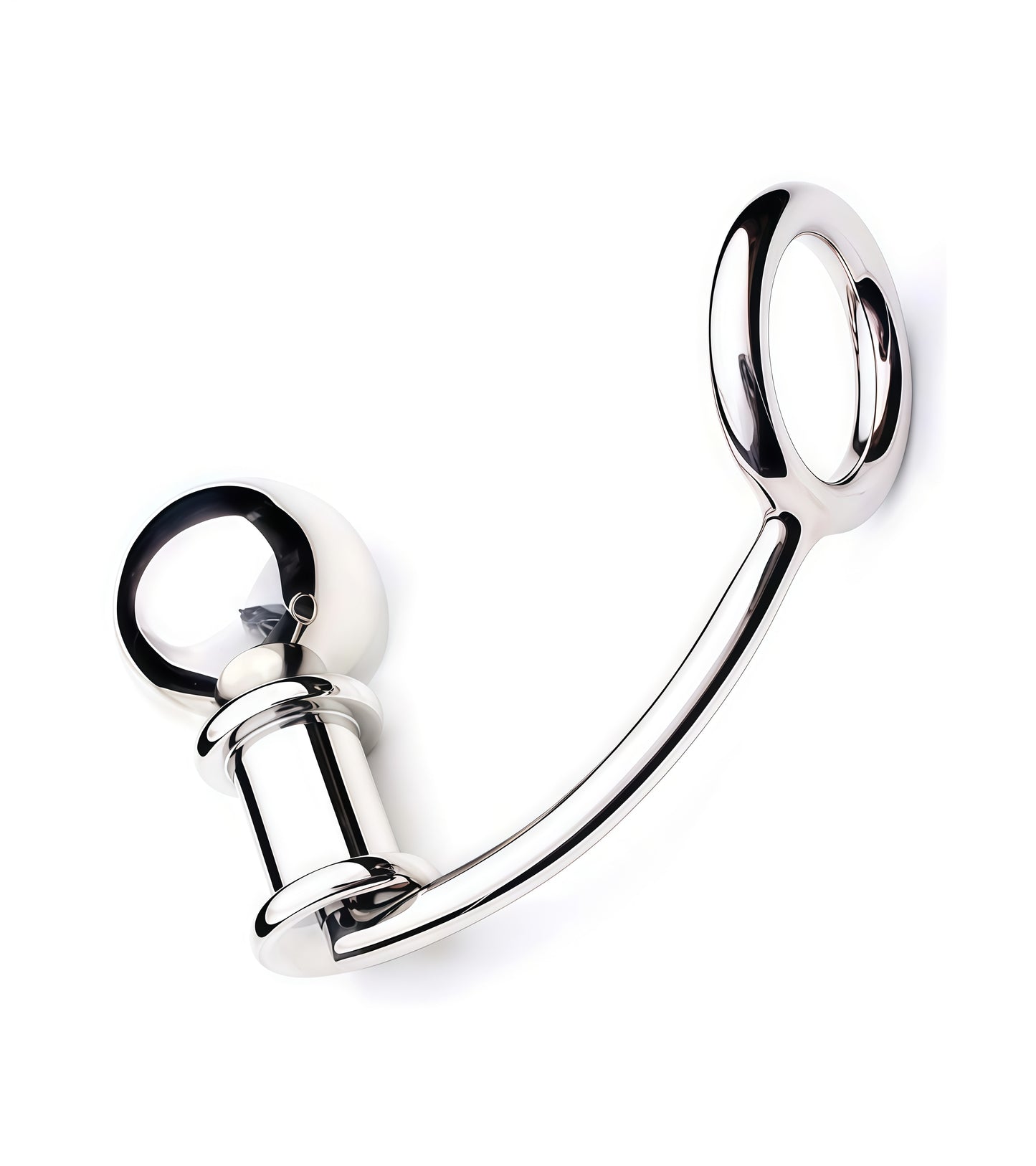 Thick Stem Ass Lock Ring made from polished AISI 304 SURGICAL STEEL by Perfectra