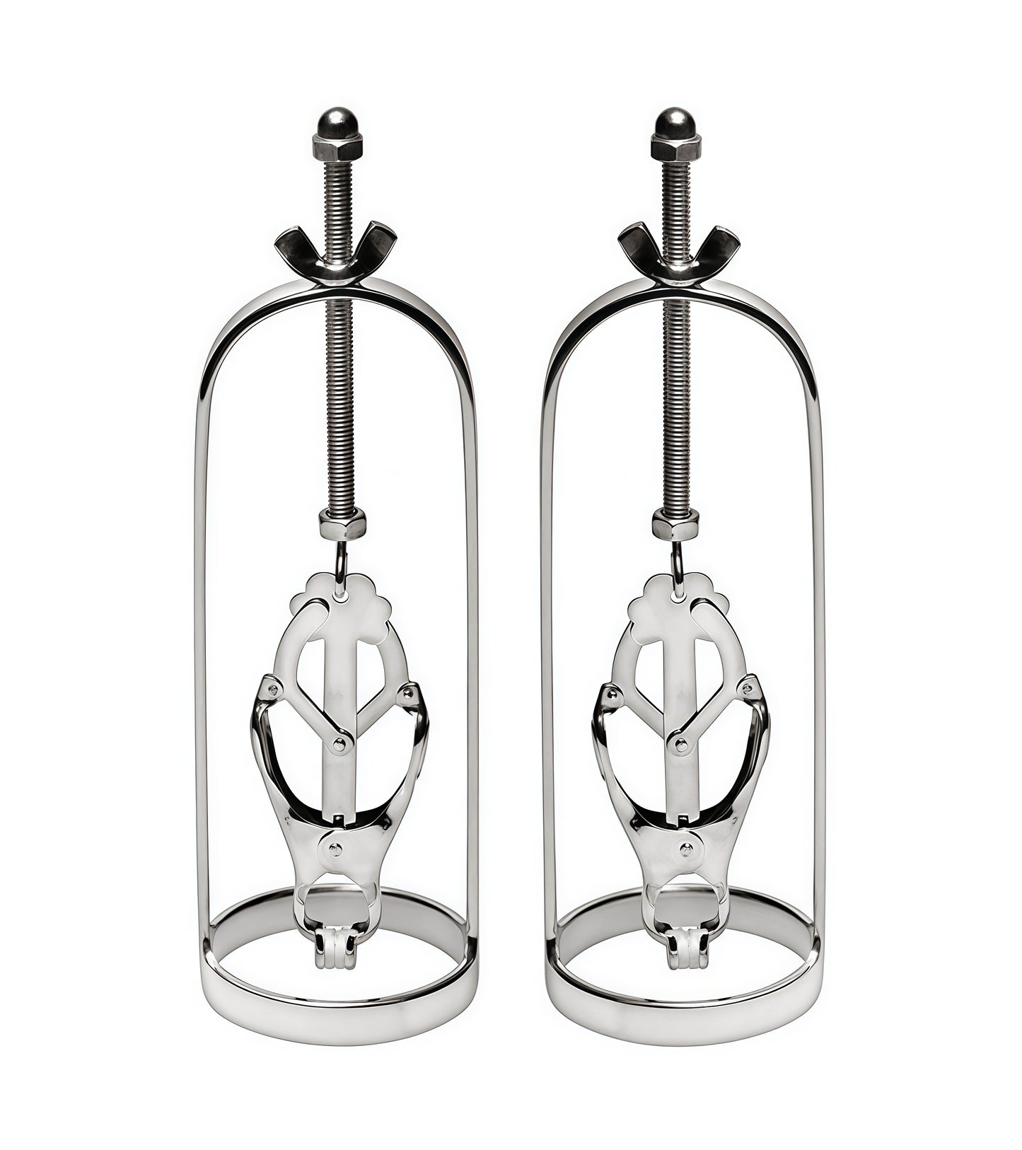 Tit Tuggers with Clover Clamps made of AISI 304 SURGICAL STEEL