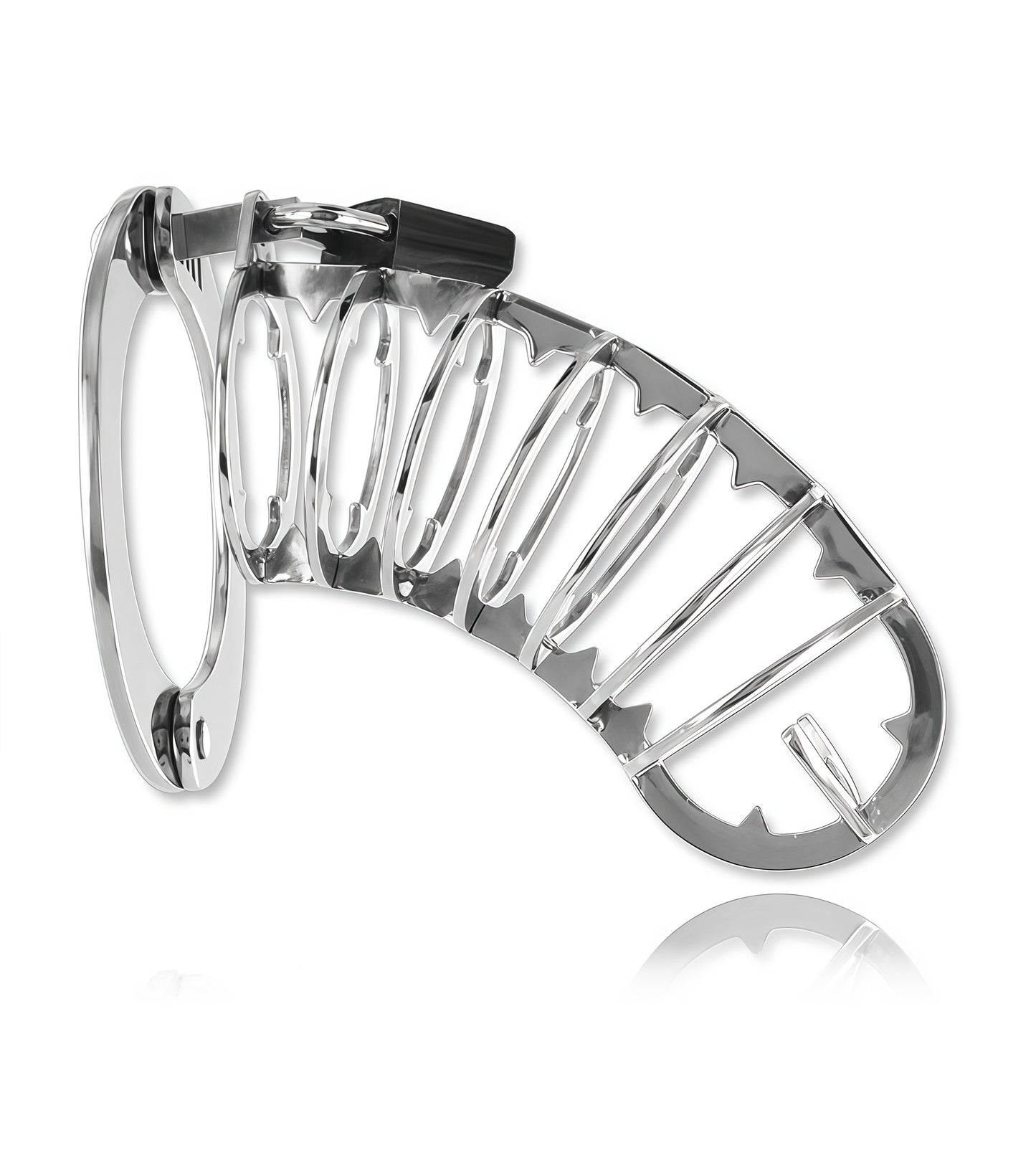 Chastity Tube with Removable Cover – Stainless Steel Device by Perfectra Distribution