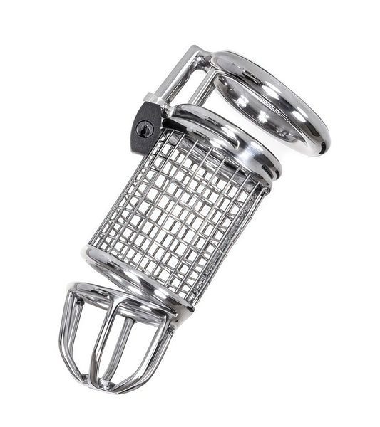 The Matrix Cock Cage – Stainless Steel Chastity with a Futuristic Edge