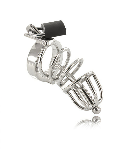 Attica Chastity Cage – Stainless Steel Power and Precision