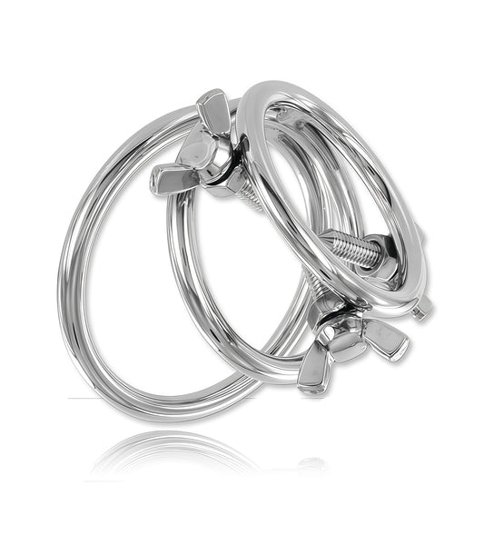 Chastity Tube with Removable Cover – Stainless Steel Male Chastity Device by Perfectra Distribution