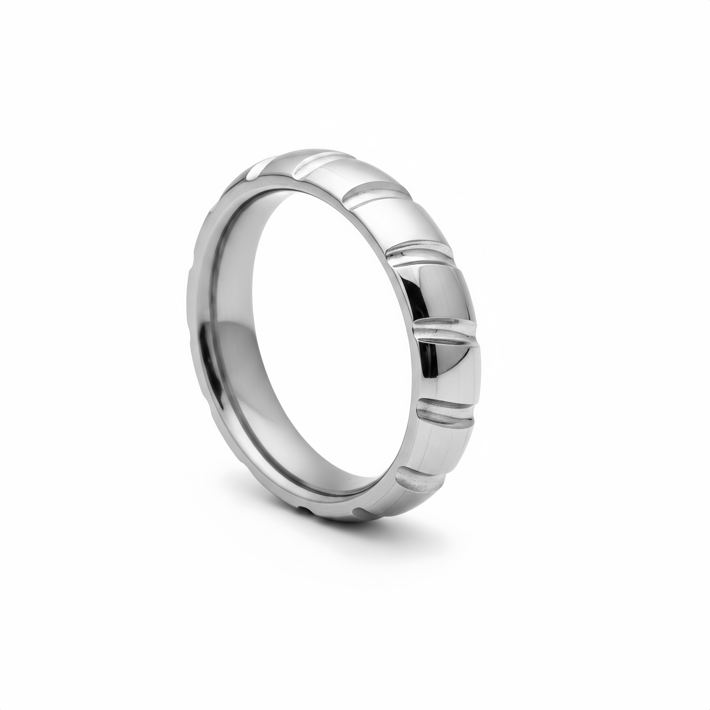 Stainless Steel Glan Ring Engraved – Precision Engraved Metal Ring