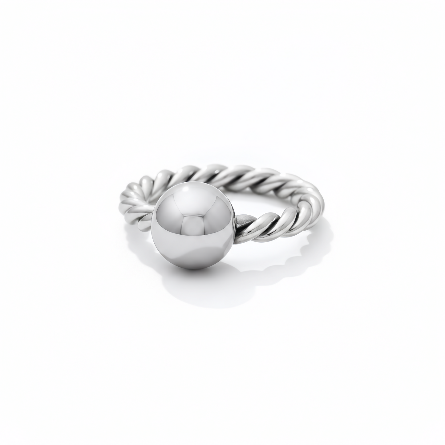 Twisted Wire Glan Ring – Stainless Steel Twisted Design Ring