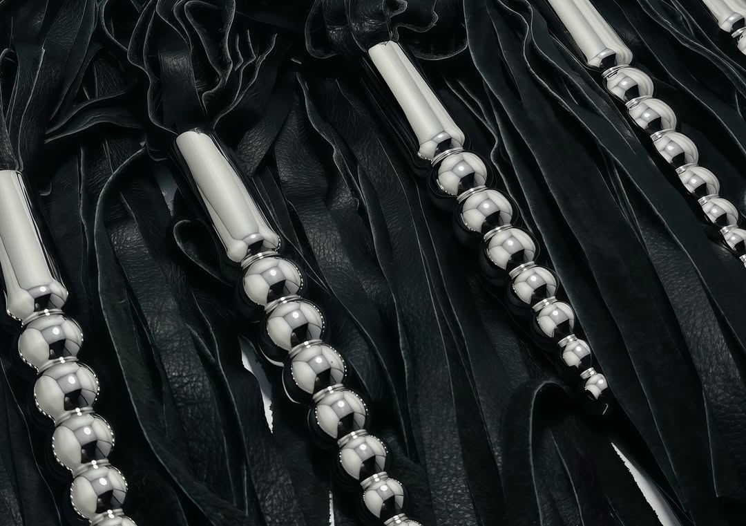 Leather Floggers with Stainless Steel Handles – The Ultimate Blend of Power and Precision by Perfectra Instruments