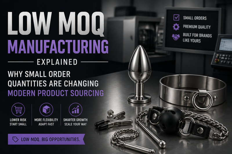 Low MOQ Manufacturing Explained: Why Small Order Quantities Are Changing Modern Product Sourcing