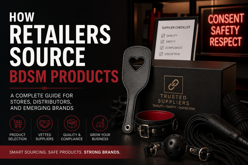 How Retailers Source BDSM Products: A Complete Guide for Stores, Distributors, and Emerging Brands