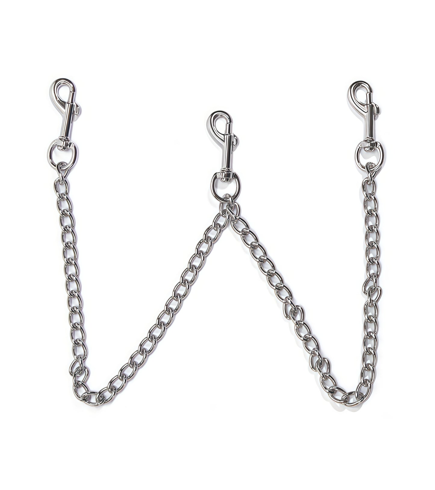 3-Way Chain Hogtie Premium Leather and Steel Bondage Accessory