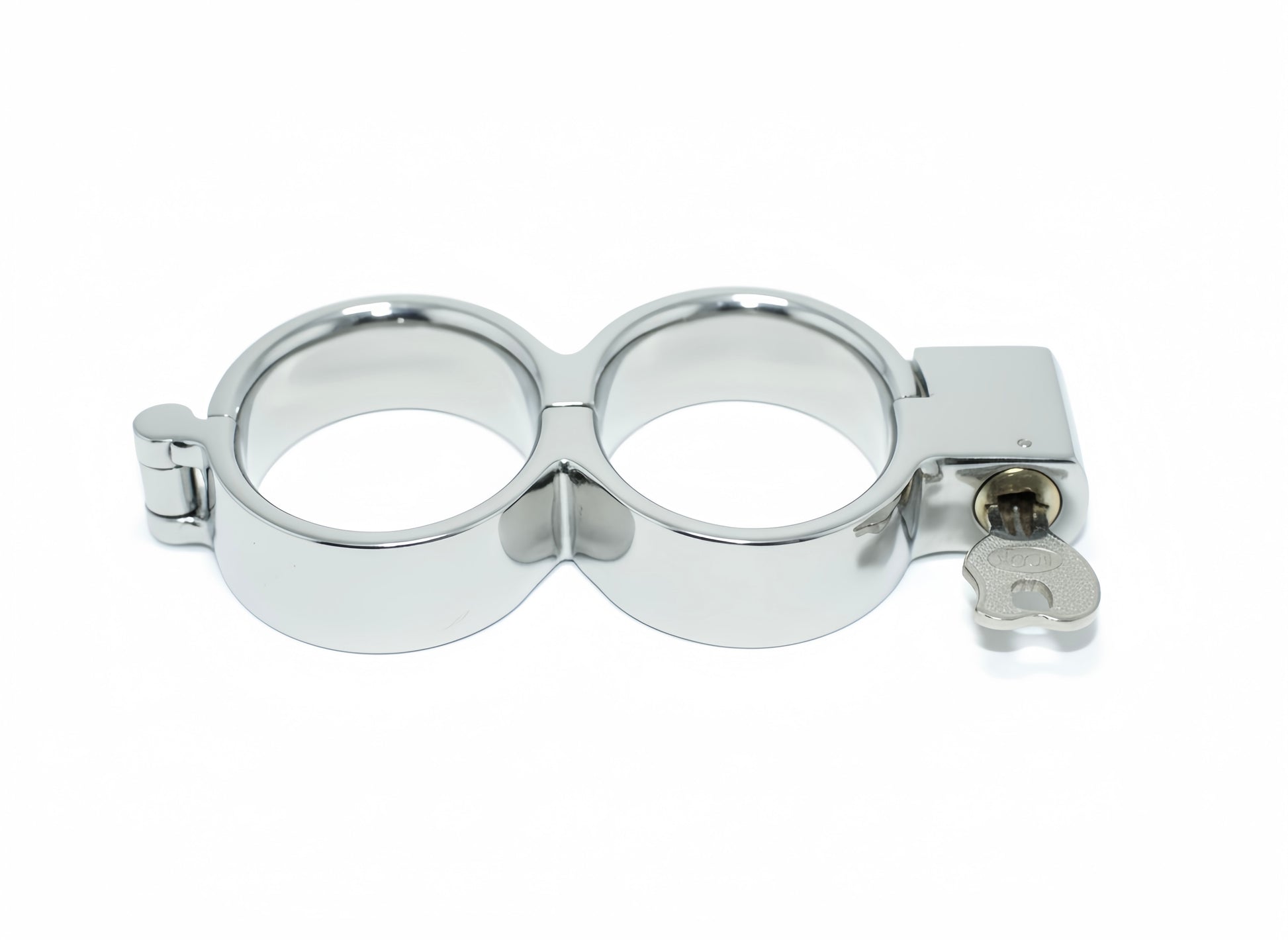 8-Style Handcuffs with Key by Perfectra Distribution -      AISI 304 SURGICAL STEEL Restraints