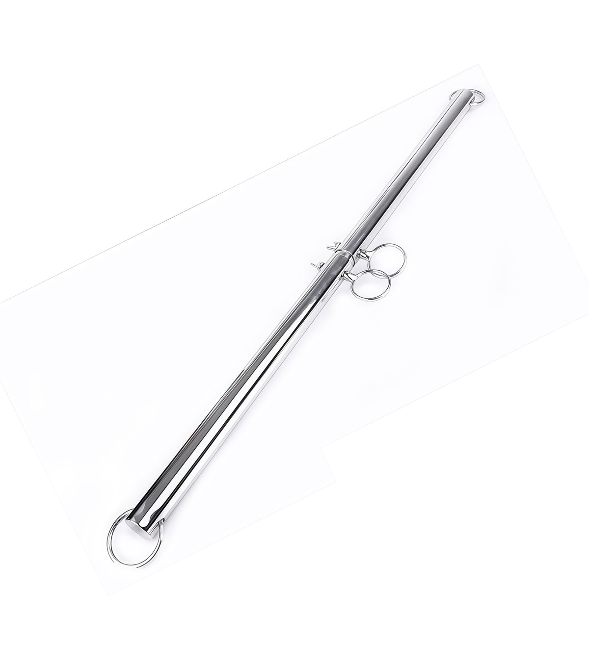 Adjustable Stainless Steel Spreader Bar — 25 to 37 Inch BDSM Restraint