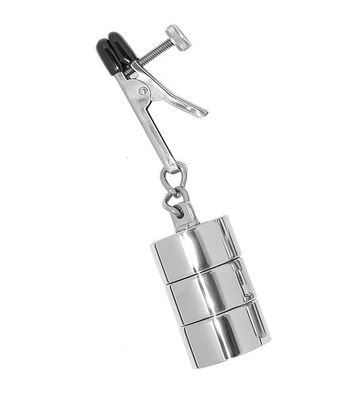Alligator Chest Clamps with Hanging Weight – Perfectra