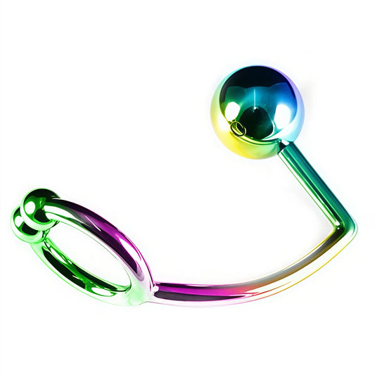 Ass Spark Horseshoe Cockring – Bold Control & Dual Sensation