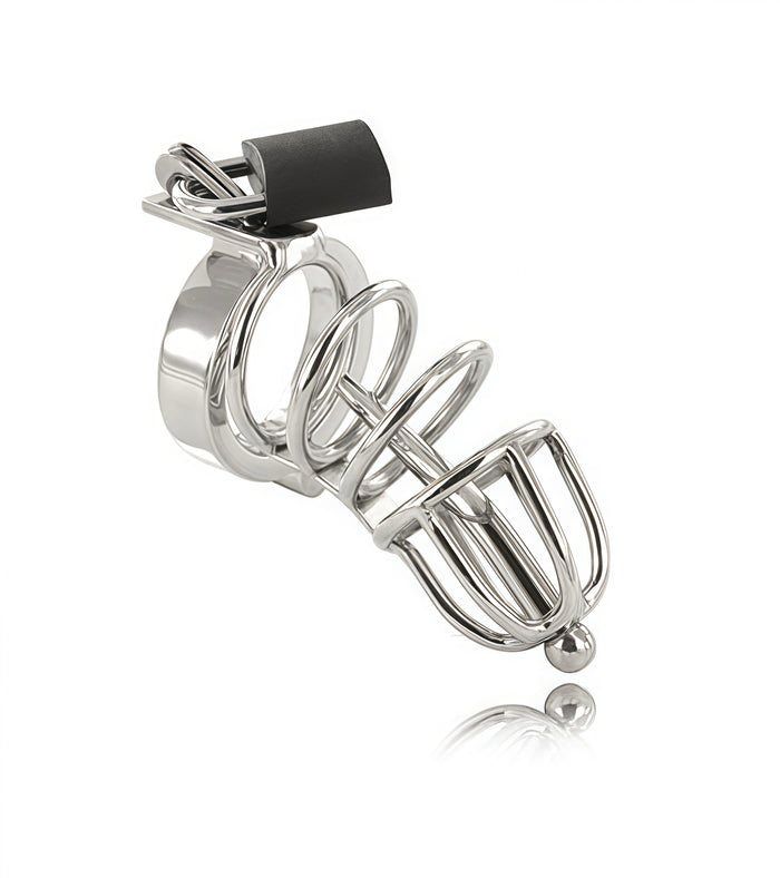 Attica Chastity Cage – Stainless Steel Power and Precision