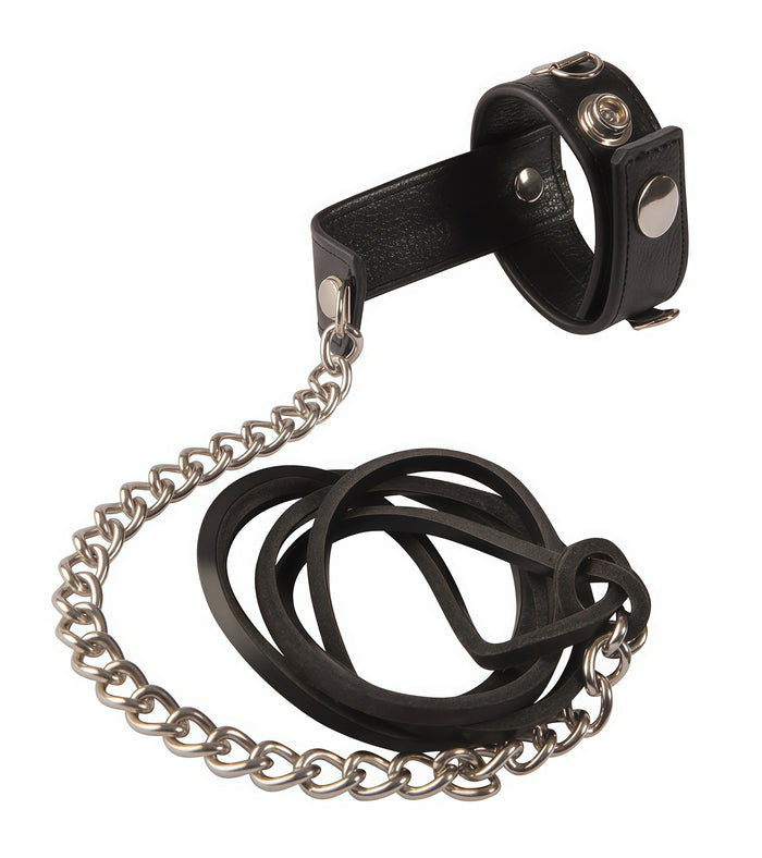 Cock & Ball Thong Strap – Genital Control & Separation