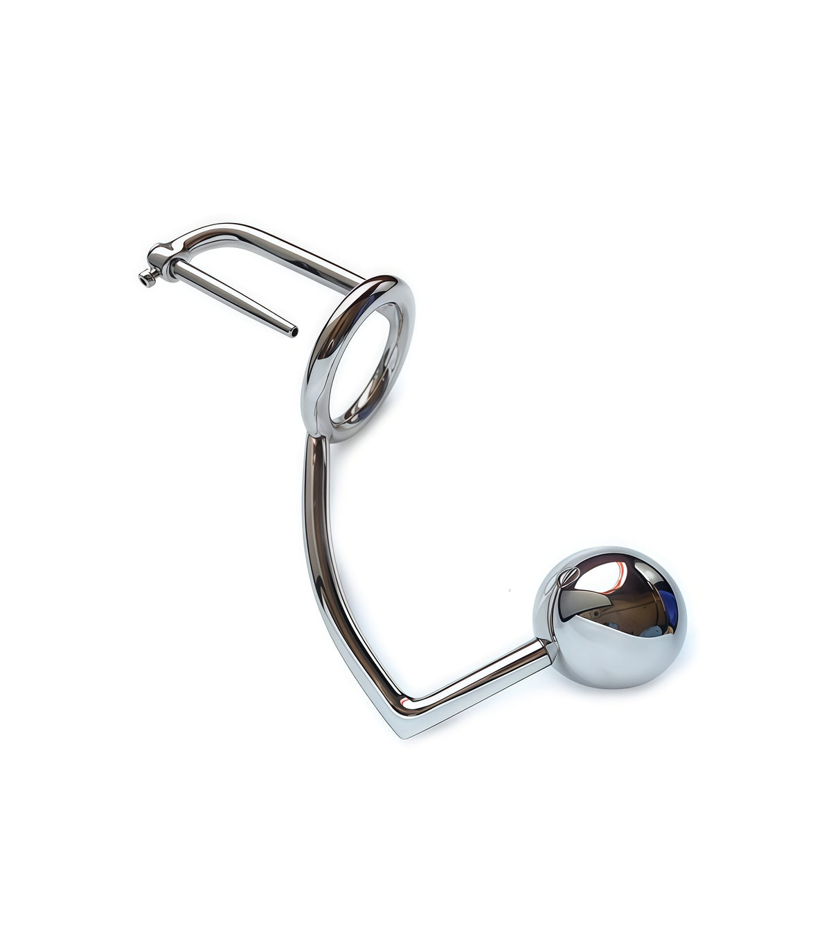 Cockring with Anal Ball and Penis Plug – Unified Control, Focused Sensation