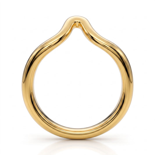 The Crown Tip Glans Ring is crafted from durable AISI 304 SURGICAL STEEL and plated with elegant 24K gold, combining premium materials with outstanding comfort. Its ergonomic design ensures a perfect fit and luxurious appearance, ideal for extended wear.