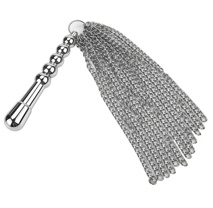 Cuban Chain Steel Handle Flogger – Industrial Strength, Unforgettable Impact