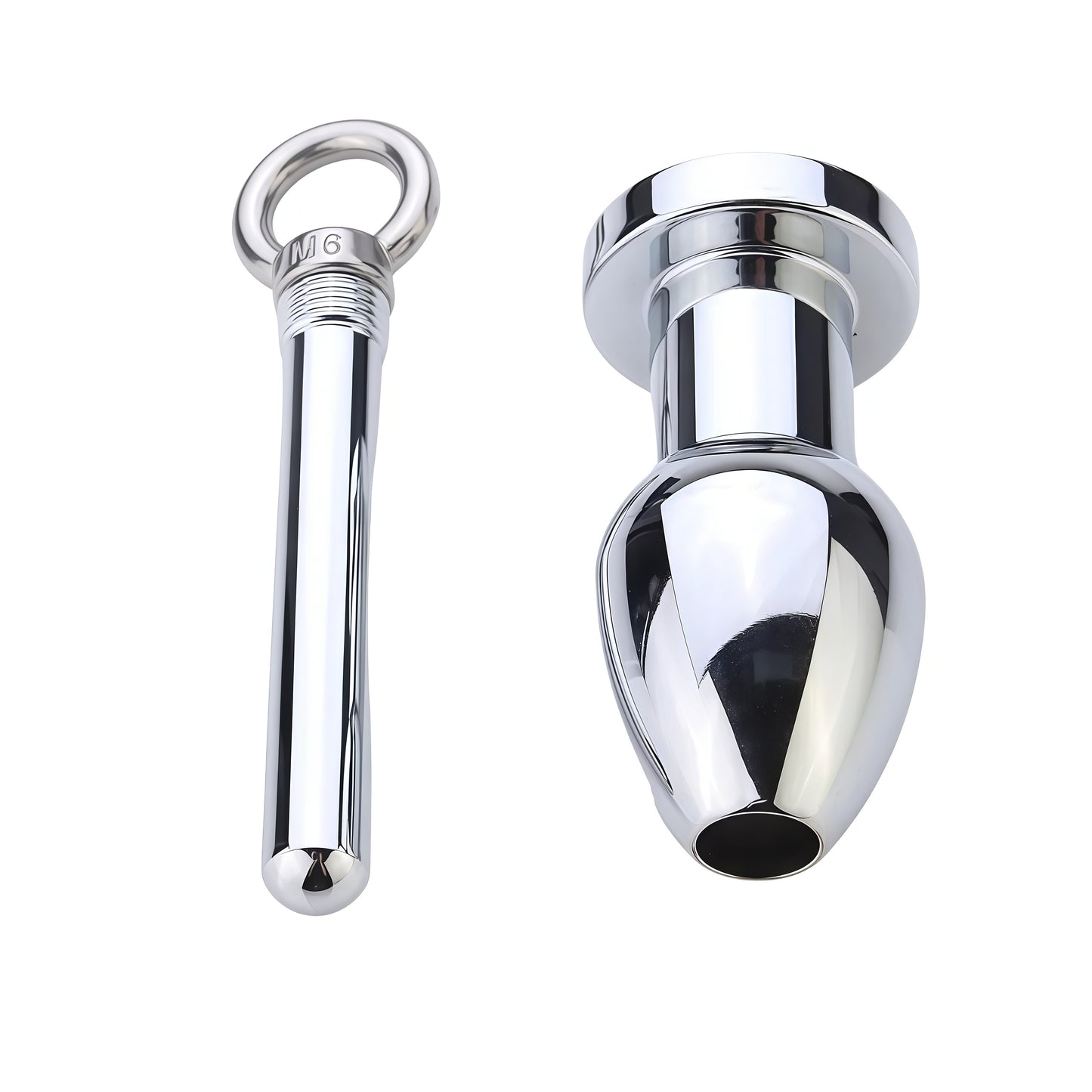 Enema Butt Plug made of      AISI 304 SURGICAL STEEL