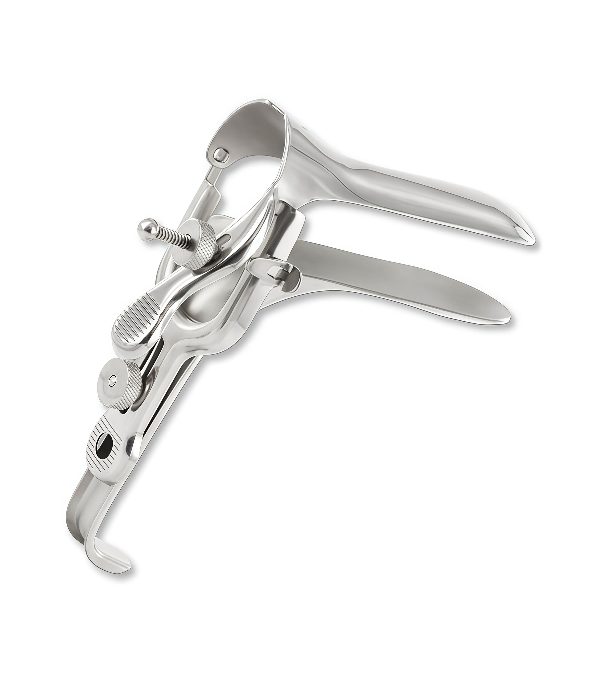 Graves Speculum made of      AISI 304 SURGICAL STEEL with adjustable screw mechanism