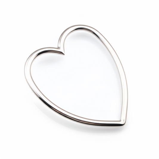 Heart Shibari Ring – Stainless Steel Multi-Point Suspension Ring