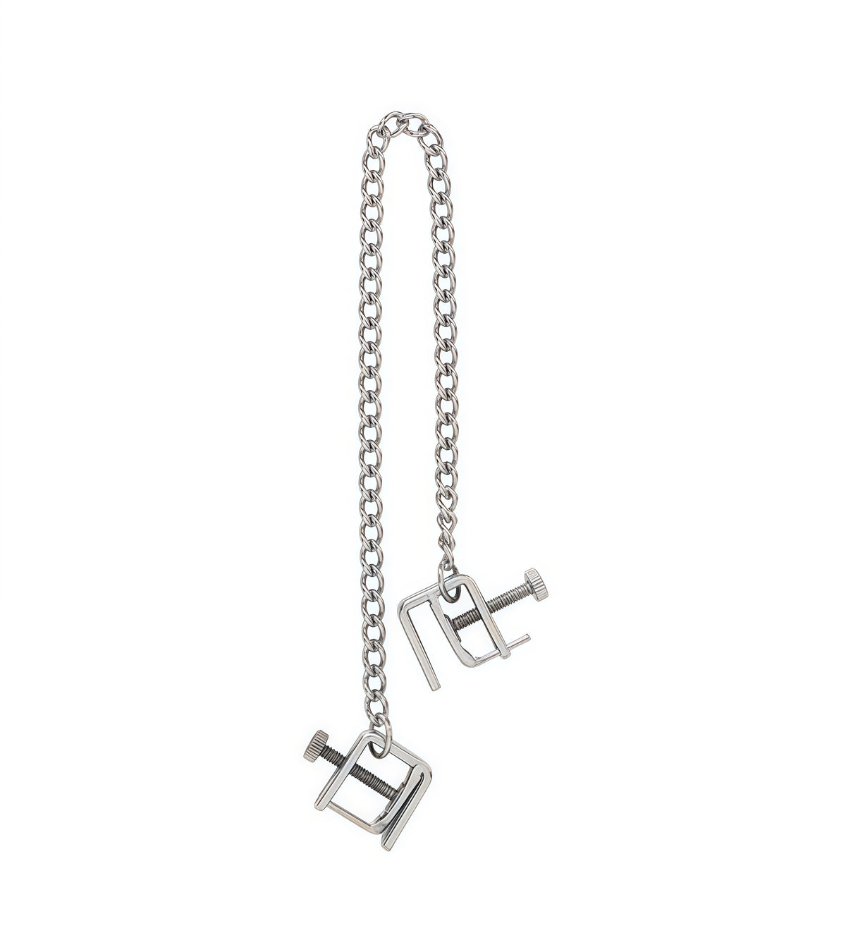 Heavy Duty Press-Style Nipple Clamps with Chain – Perfectra