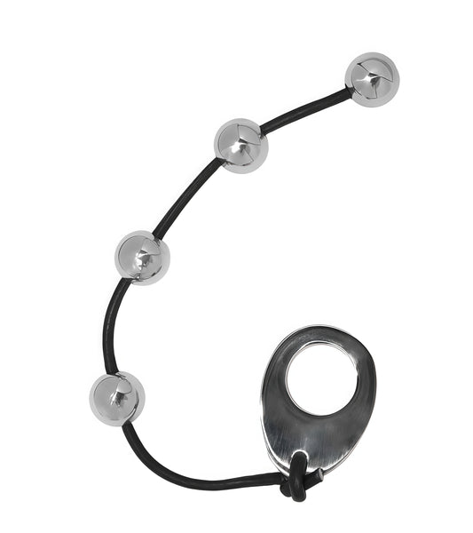 Heavy Stainless Steel Anal Bead — Premium BDSM Anal Trainer & Pleasure Toy