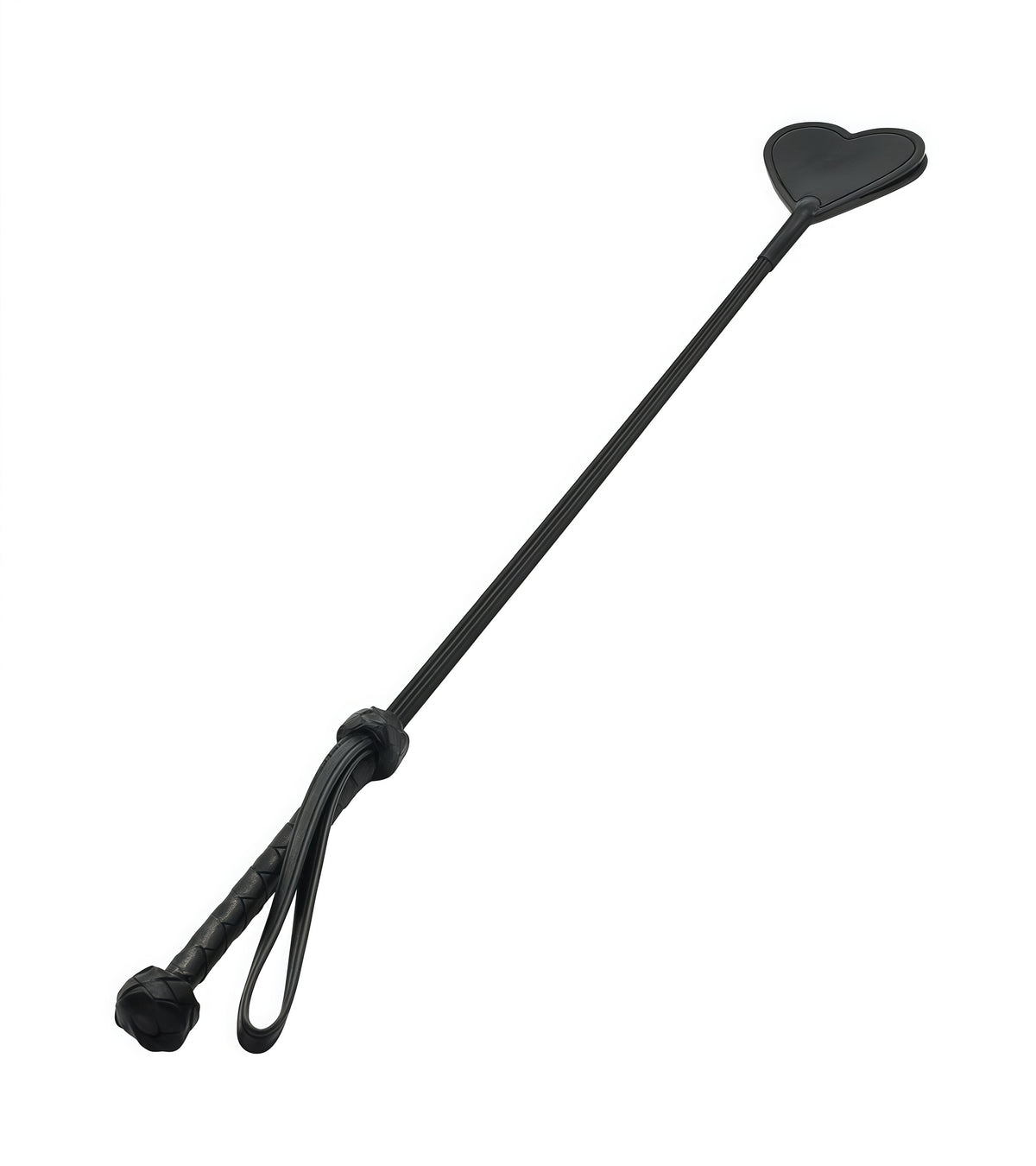 Leather Heart Shaped Spanking Crop