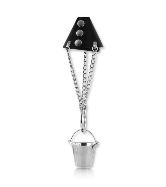 Leather Parachute Ball Stretcher — Premium CBT Device by Perfectra Distribution