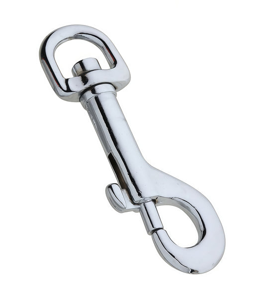 Lobster Clasp Trigger Swivel Snap Hook – Nickel Plated Steel
