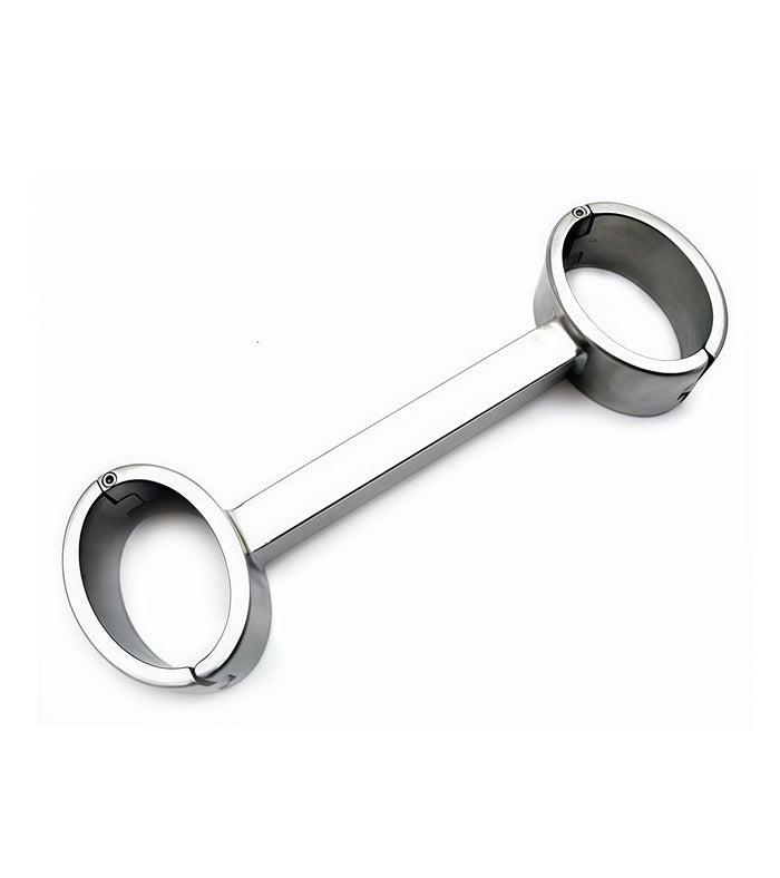 Oval Stainless Steel Wrist Spreader — BDSM Restraint