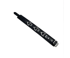 Padded Leather Collar with Sturdy Rings | Bondage Restraint