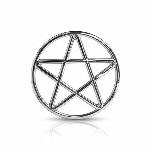 Pentagram Shibari Ring – Stainless Steel Suspension Ring