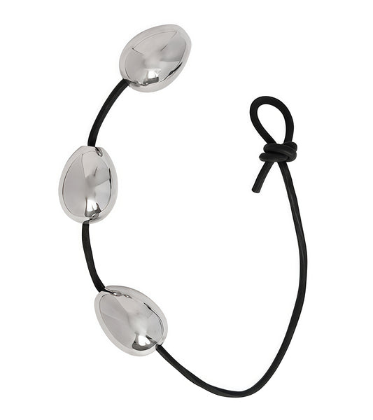 Perfectra Distribution 3 Stainless Steel Anal Eggs — Premium BDSM Anal Trainer