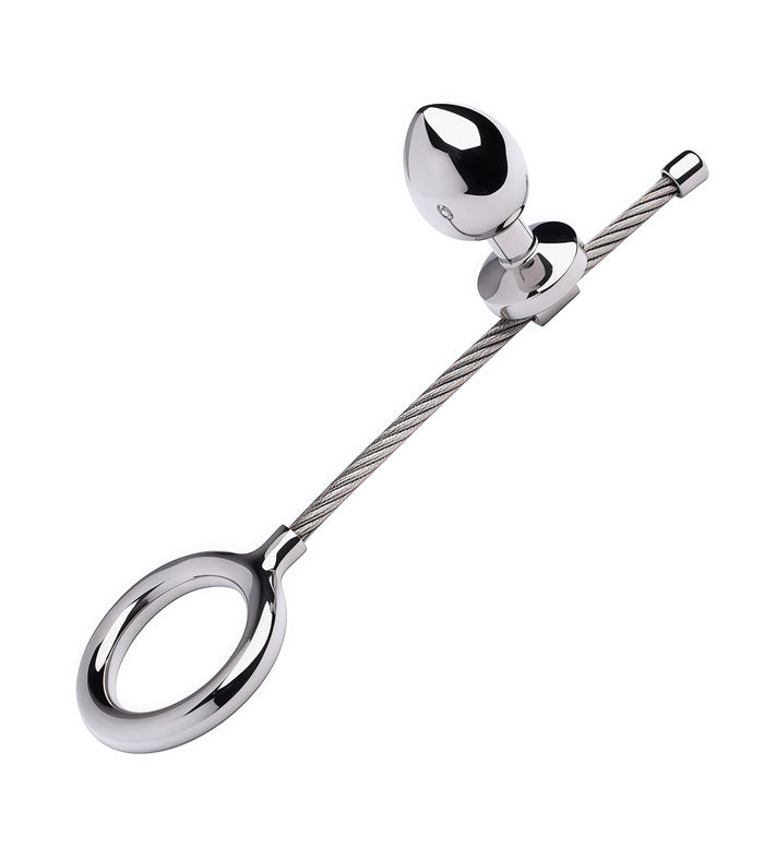 Perfectra – Cable Cock Ring with Anal Plug