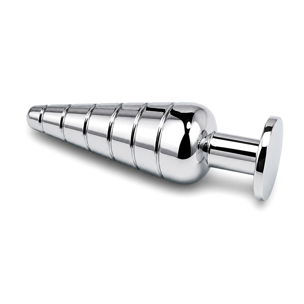 Perfectra – Grooved Stainless Steel Butt Plug