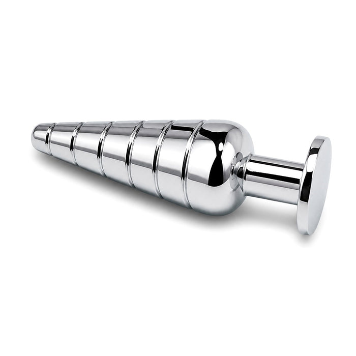 Perfectra – Grooved Stainless Steel Butt Plug