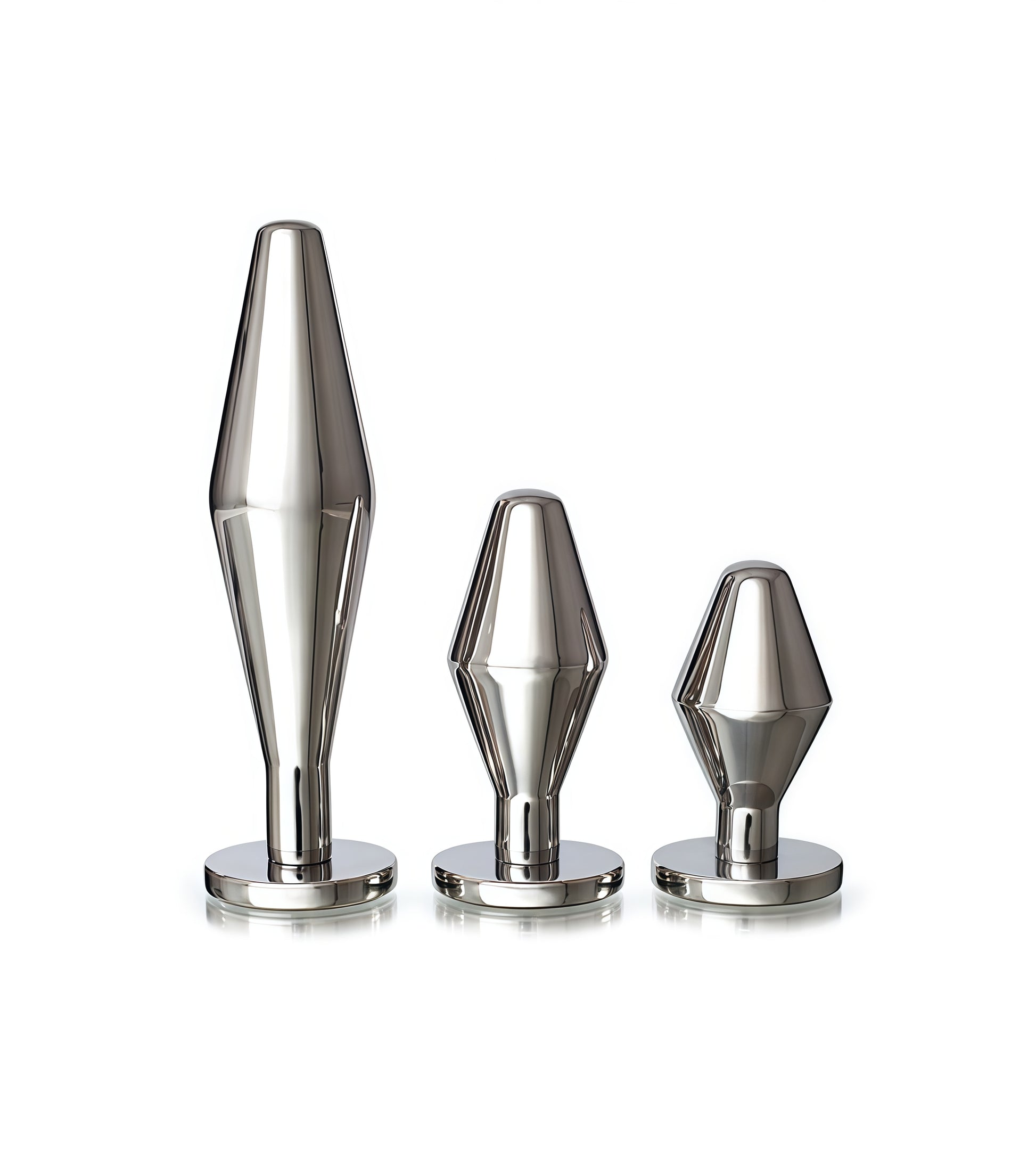 Heavy-Duty Solid Butt Plug made of polished      AISI 304 SURGICAL STEEL by Perfectra Distribution