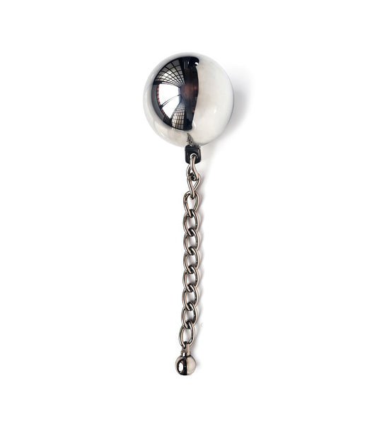 Perfectra Distribution Stainless Steel Loveball with Chain — Premium BDSM Pleasure Toy