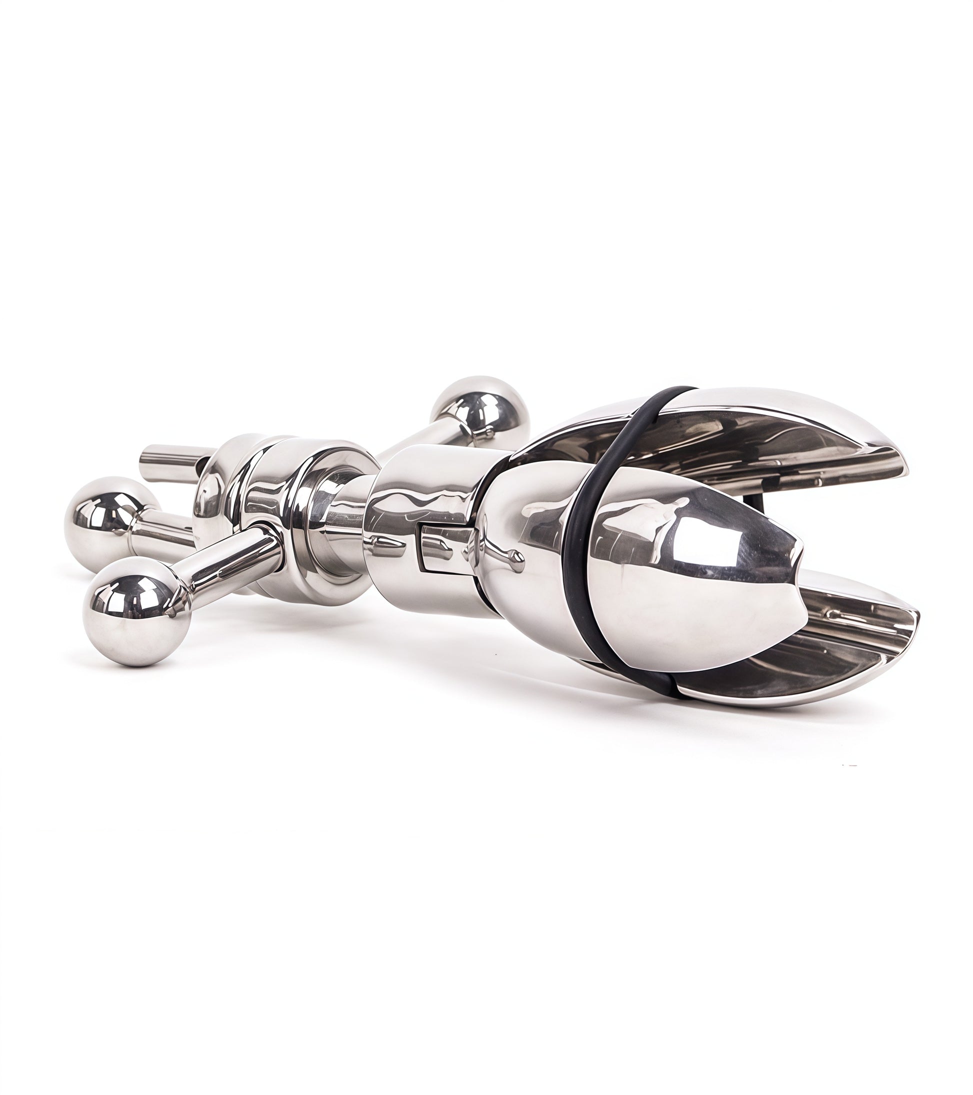 The Ultimate Ass Lock by Perfectra Distribution polished   AISI 304 SURGICAL STEEL anal lock device
