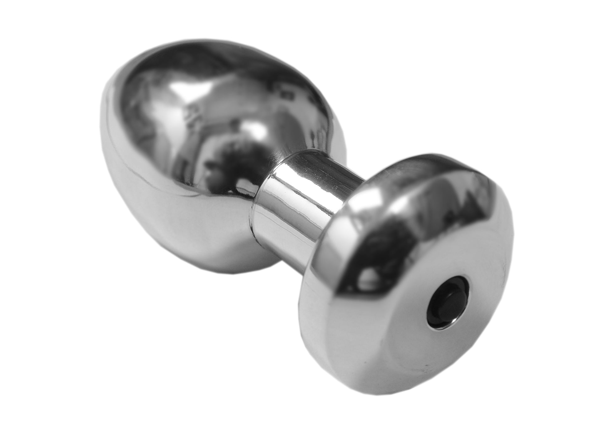Perfectra Distribution Vibrating Butt Plug in polished     AISI 304 SURGICAL STEEL with built-in vibration