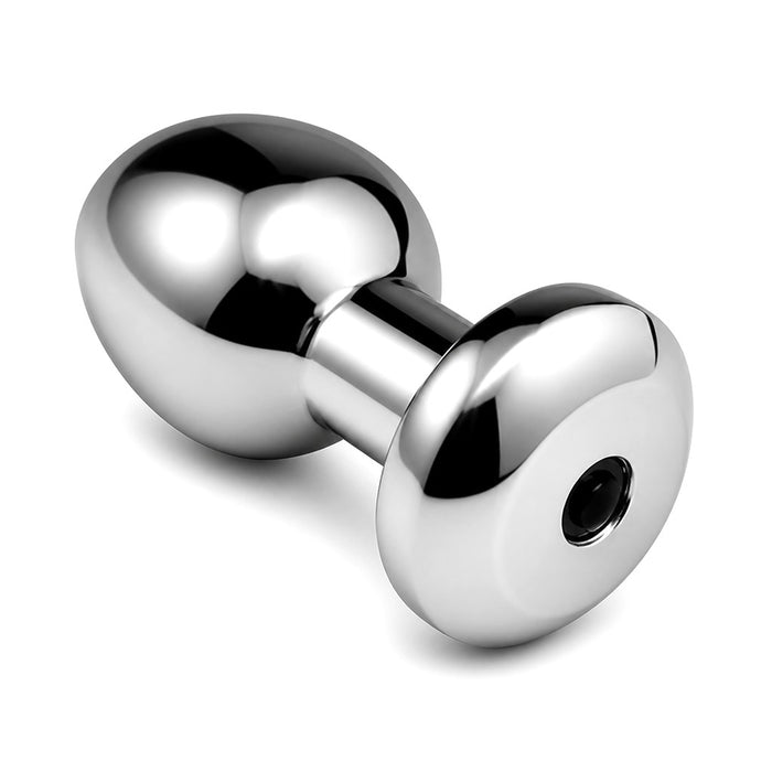 Vibrating Butt Plug – Stainless Steel Power Play